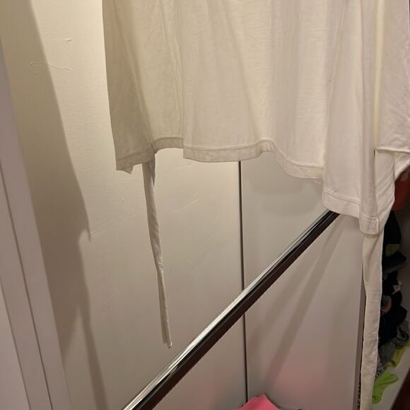 Open back white top with jewels twin set Simona barbieri womens small - Picture 3 of 4